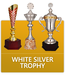 White Silver Trophy