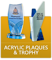 Acrylic Plaques & Trophy
