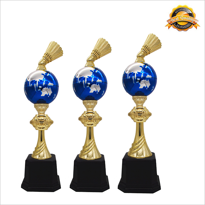 4216 - Badminton & Globe Trophy