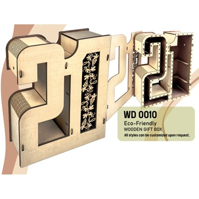 WD 0010 - ECO-Friendly Wooden Gift Box