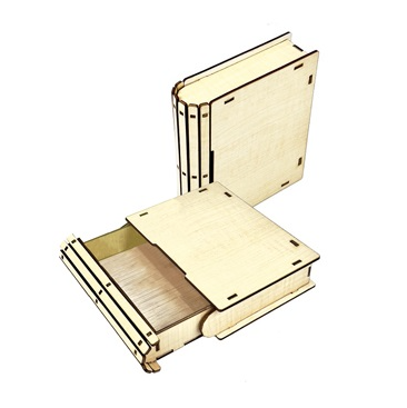 WD 0005 - ECO-Friendly Wooden Geometric Drawer Box