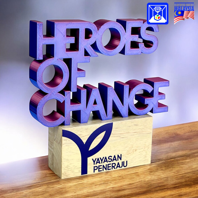 3D 27 - 3D Printed Custom Award