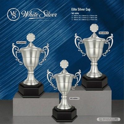 WS6096 - White Silver Trophy