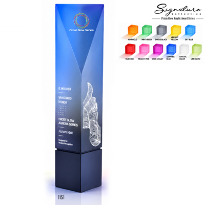 1151 - Frost Glow Series Acrylic Award