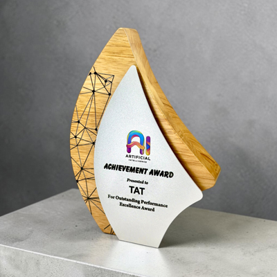 7822 - Wooden Metal Award 7822