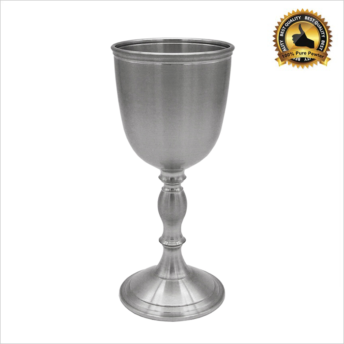 7246 - Exclusive Pewter Wine Goblet
