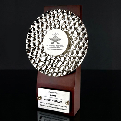 7806 - Wooden Metal Award