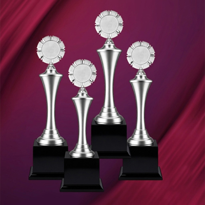 WS6038 - Exclusive White Silver Trophy