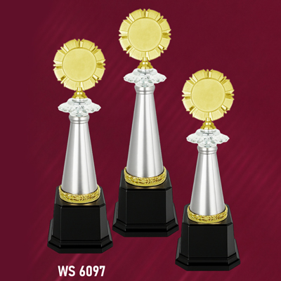 WS6097 - Exclusive White Silver Trophy